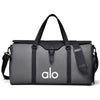 Alo Essential Black Gym Duffle Bag – Unisex Fitness Edition