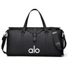 Alo Essential Black Gym Duffle Bag – Unisex Fitness Edition